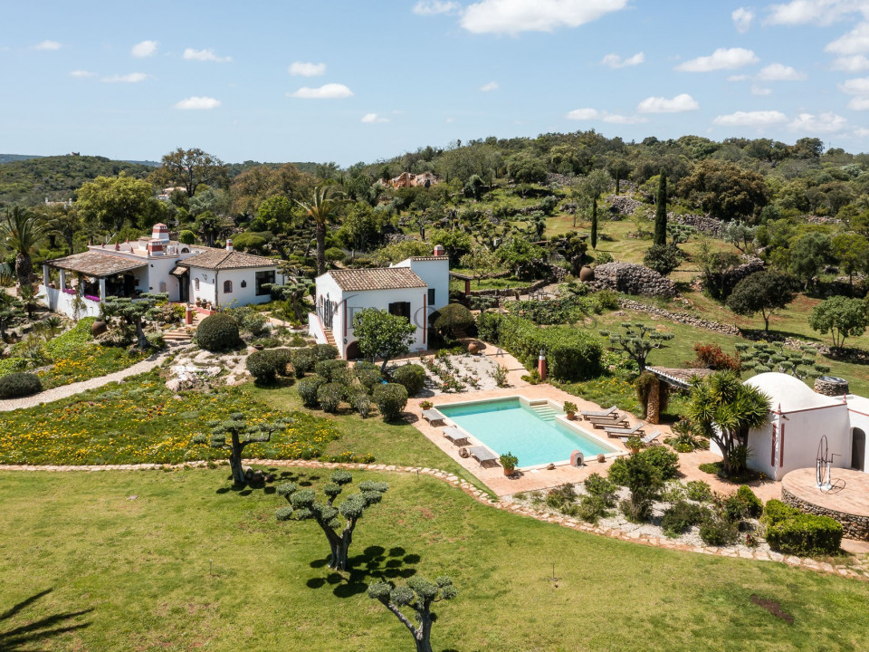 SOLD_ unique rustic style property with annexes, garage and swimming pool